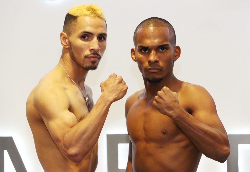 22 mar 2013 Weigh In from Puerto Rico Solo Boxeo Tecate- Rios vs Gonzalez