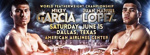 FOCUSED JUANMA LOPEZ IN HIS JUNE 15TH FIGHT AGAINST MIKEY GARCIA