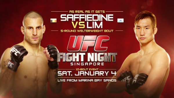 UFC Fight Night 34 Saffiedine vs Lim