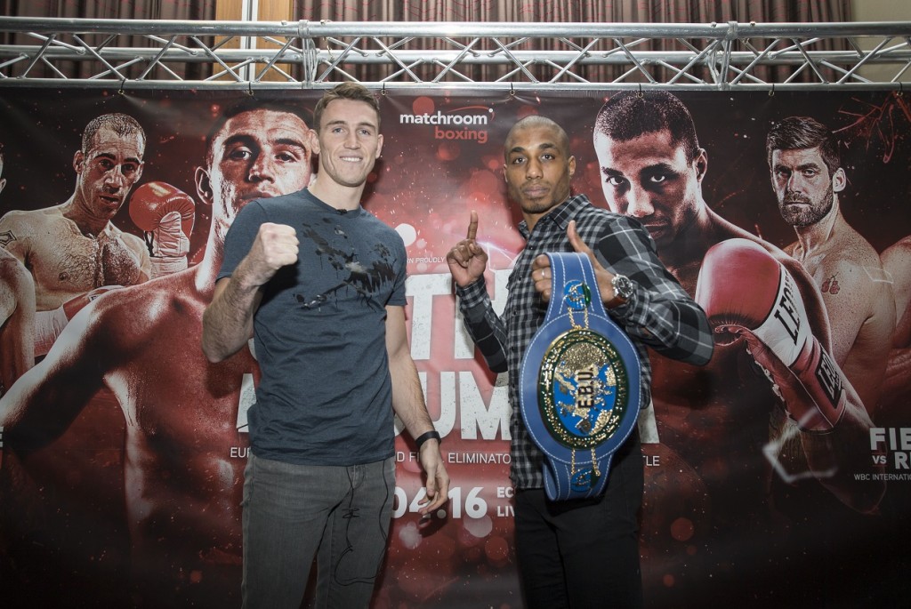 CALLUM SMITH VS HADILLAH MOHOUMADI PRESS CONFERENCE PICTURES BY PAUL CURRIE/MATCHROOM BOXING