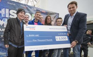 REAL COMBAT MEDIA UK: BARN ABC LATEST CLUB TO RECEIVE MATCHROOM BOXING FOUNDATION FUNDING.