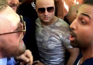 Conor McGregor and Paulie Malignaggi scrum chaos 440x310