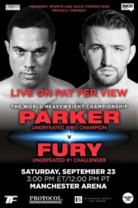 PARKER FURY poster 1