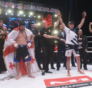 R ceremony Damir Ismagulov R vs Raul Tutarauli L 3