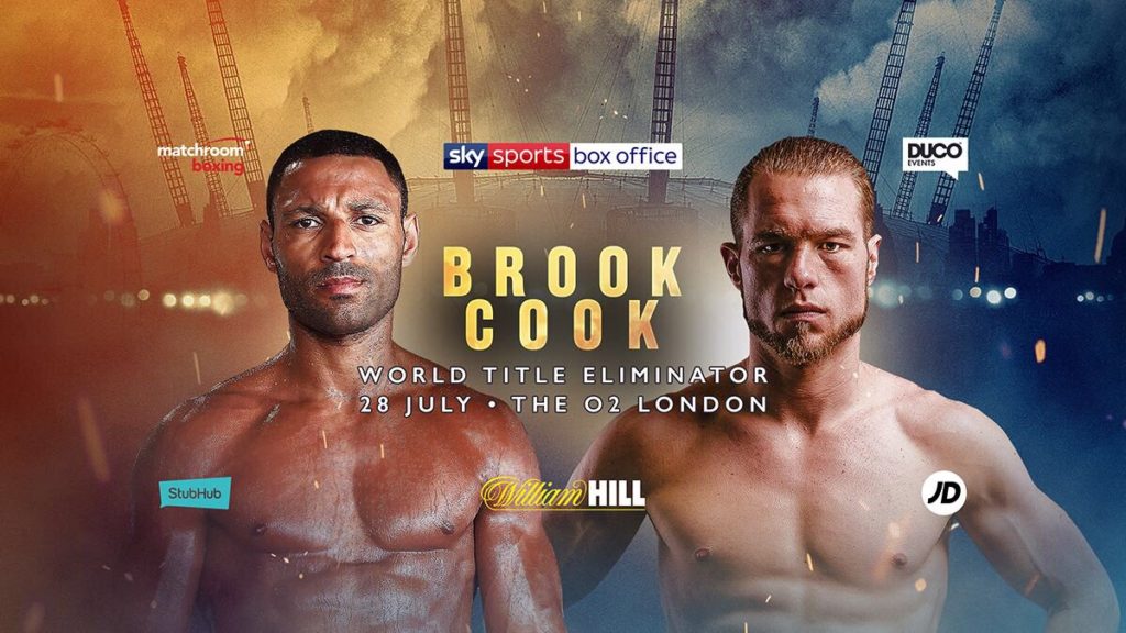 Boxing Poster MatchroomBoxing KellBrook BrandonCook 2018 072818