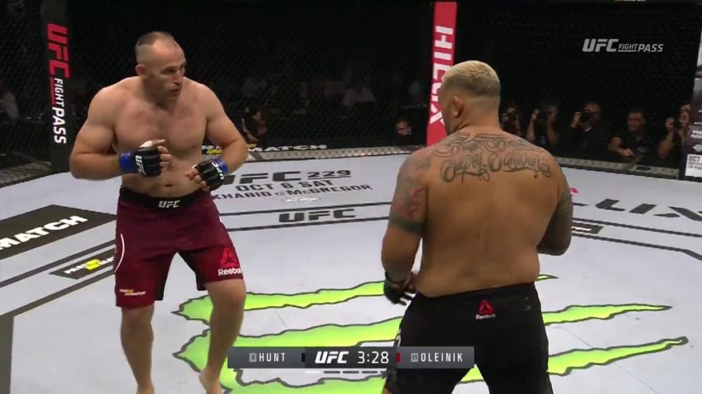 aleksei oleinik mark hunt