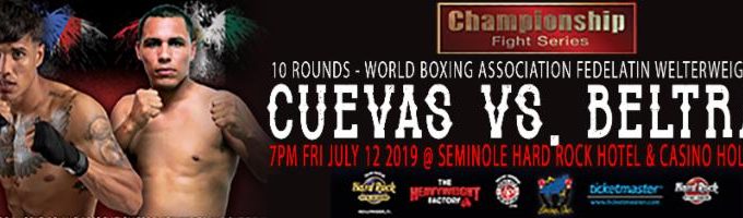 Championship Fight Series 1 Banner
