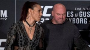 Cris Cyborg & Dana White