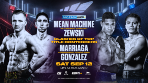 Mean Machine-Zewski and Marriaga-Gonzalez to headline bill on ESPN Plus