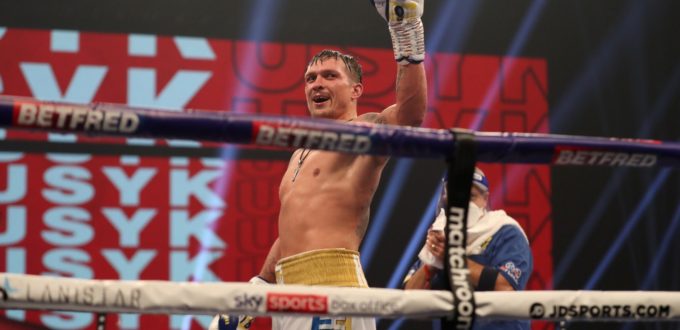 USYK OUTPOINTS CHISORA - RESULTS FROM LONDON