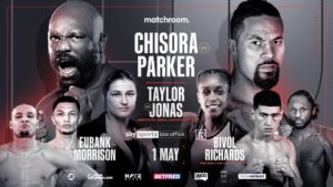chisora vs parker weigh-in