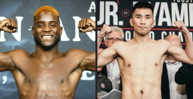 Chris Colbert to Face Tugstsogt Nyambayar