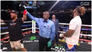 Luis Arias Defeats Jarrett Hurd