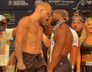 Paul vs. Woodley Weigh-in