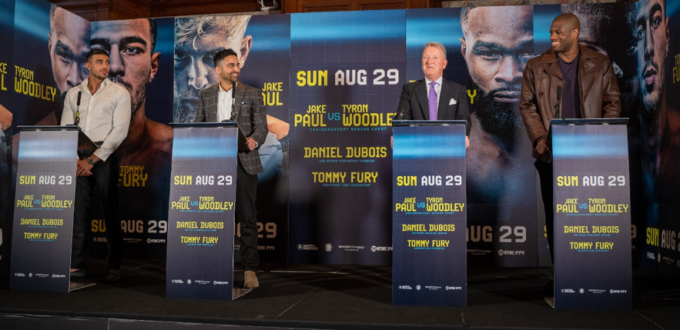 DANIEL DUBOIS AND TOMMY FURY KICKOFF PRESS CONFERENCE QUOTES AND PHOTOS
