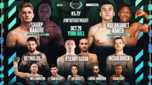 Archie Sharp-Alexis Boureima Kabore Junior Lightweight Battle to Stream LIVE on ESPN+ 