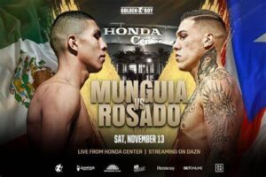 Munguia Rosado DAZN Poster