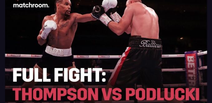 Jordan Thompson KO Highlight