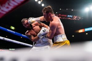 Canelo vs. Plant Results