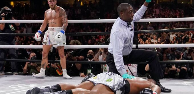 Paul vs. Woodley 2 Results