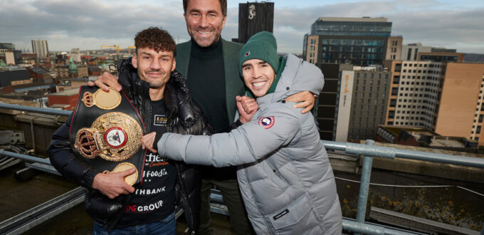 LEIGH WOOD VS. MICHAEL CONLAN BELFAST PRESS CONFERENCE QUOTES
