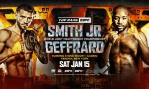 ESPN Smith vs. Geffrard WBO Turning Stone Card Preview, Presser & Weigh-in