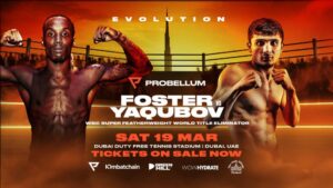 O'Shaquie Foster  to face Muhammadkhuja Yaqubov in Dubai