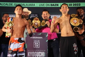 Hiroto Kyoguchi vs Esteban Bermudez Weigh-In