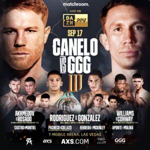 Canelo vs. GGG 3 Undercard Complete