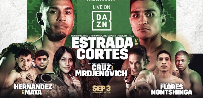JUAN FRANCISCO ESTRADA TOPS WORLD TITLE TRIPLE-HEADER IN MEXICO VS. ARGI CORTES