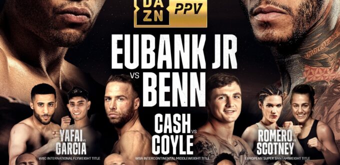 Eubank Jr. vs. Benn Undercard is Set