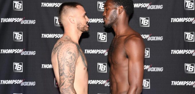 Thompson Boxing Results