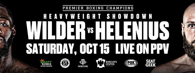 Wilder vs. Helenius Undercard