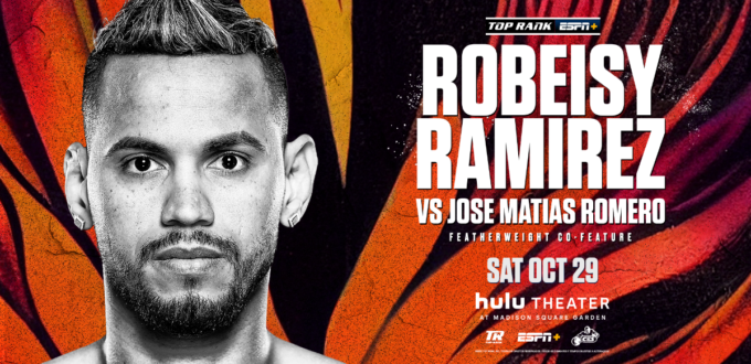 Robeisy Ramirez vs. Jose Matias Romero Confirmed as Lomachenko-Ortiz Co-Feature