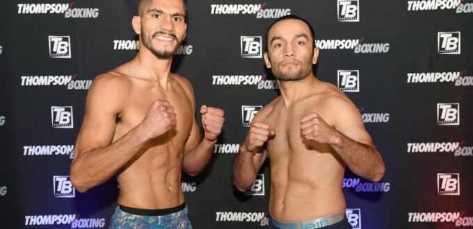 Weights & Photos From Ontario, CA - ACOSTA vs. BERNACHE