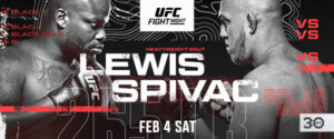 Derrick Lewis Will Face Serghei Spivac on February 4th at UFC Apex