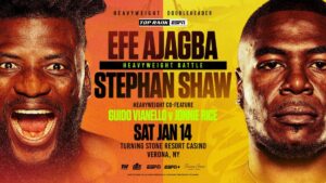 Efe Ajaba vs. Frank Sanchez Weigh-in Video