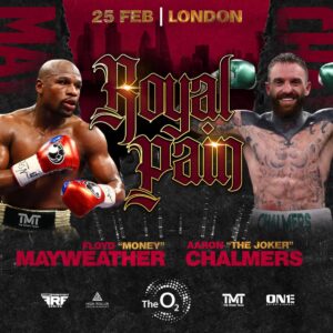 Floyd Mayweather Will Face MMA Star Aaron Chalmers on Feb 25th
