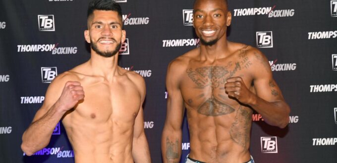 Boxing Weights & Photos From Ontario, CA