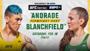 UFC-Fight-Night Andrade vs. Blanchfield Betting Odds