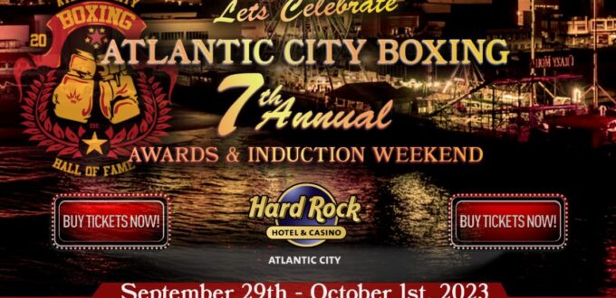 Atlantic City Boxing Hall of Fame Awards