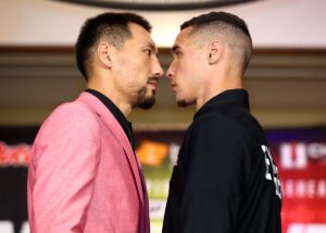 Janibek vs. Butler Weigh-in Video