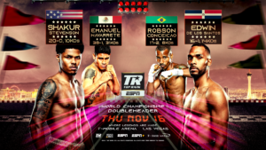  Shakur Stevenson-Edwin De Los Santos & Emanuel Navarrete-Robson Conceição is Official For Las Vegas
