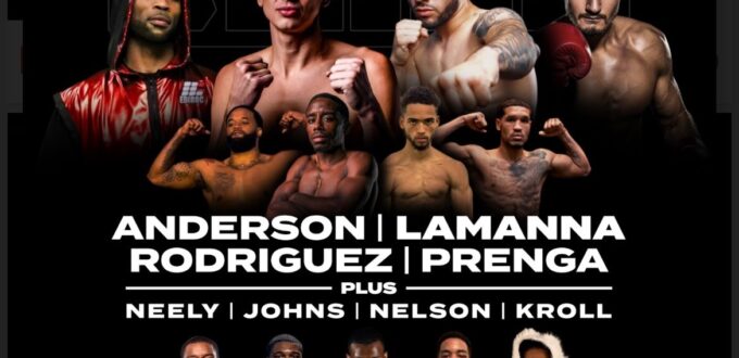 Brick City Friday Night Fights at Prudential Center on December 29th in Newark, New Jersey