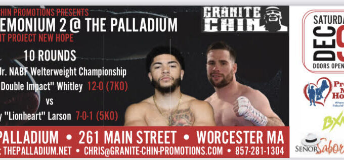 Granite Chin Promotions Returning to Worcester, MA With A Loaded Card to end 2023