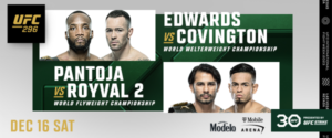 UFC 296 Card is Official