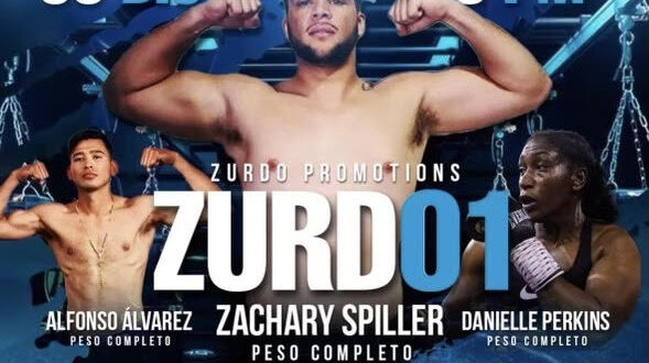 Poster for Zurdo s first show in Mexico