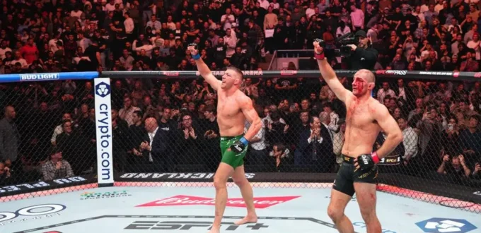 UFC 297 Results, Video Highlights, Post Presser, Social Media, Sean Strickland Reaction Videos & Adesanya Responds!