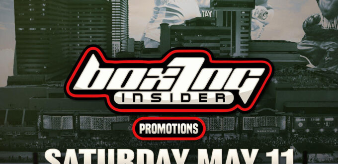 Boxing Insider Promotions Goes to Atlantic City, NJ on May 11th
