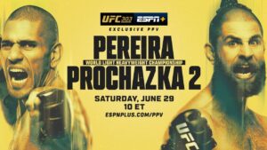 UFC 303 Poster
